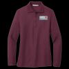 Women's Silk Touch Long Sleeve Polo Thumbnail