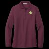 Women's Silk Touch Long Sleeve Polo Thumbnail