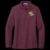 Women's Silk Touch Long Sleeve Polo Thumbnail