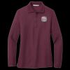 Women's Silk Touch Long Sleeve Polo Thumbnail