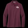Women's Silk Touch Long Sleeve Polo Thumbnail
