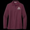 Women's Silk Touch Long Sleeve Polo Thumbnail
