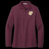 Women's Silk Touch Long Sleeve Polo Thumbnail