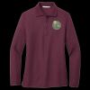 Women's Silk Touch Long Sleeve Polo Thumbnail