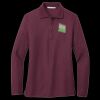 Women's Silk Touch Long Sleeve Polo Thumbnail
