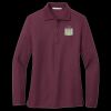 Women's Silk Touch Long Sleeve Polo Thumbnail