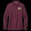 Women's Silk Touch Long Sleeve Polo Thumbnail