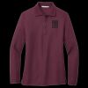 Women's Silk Touch Long Sleeve Polo Thumbnail