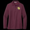 Women's Silk Touch Long Sleeve Polo Thumbnail