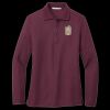 Women's Silk Touch Long Sleeve Polo Thumbnail