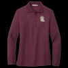 Women's Silk Touch Long Sleeve Polo Thumbnail