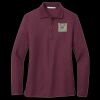 Women's Silk Touch Long Sleeve Polo Thumbnail