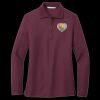 Women's Silk Touch Long Sleeve Polo Thumbnail