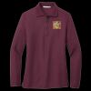 Women's Silk Touch Long Sleeve Polo Thumbnail