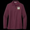Women's Silk Touch Long Sleeve Polo Thumbnail
