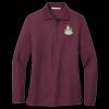 Women's Silk Touch Long Sleeve Polo Thumbnail