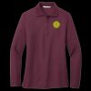 Women's Silk Touch Long Sleeve Polo Thumbnail