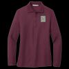 Women's Silk Touch Long Sleeve Polo Thumbnail