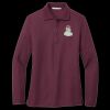 Women's Silk Touch Long Sleeve Polo Thumbnail