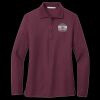 Women's Silk Touch Long Sleeve Polo Thumbnail