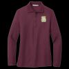 Women's Silk Touch Long Sleeve Polo Thumbnail