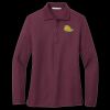 Women's Silk Touch Long Sleeve Polo Thumbnail