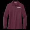 Women's Silk Touch Long Sleeve Polo Thumbnail