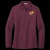 Women's Silk Touch Long Sleeve Polo Thumbnail