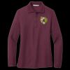 Women's Silk Touch Long Sleeve Polo Thumbnail