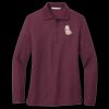 Women's Silk Touch Long Sleeve Polo Thumbnail