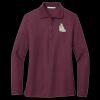 Women's Silk Touch Long Sleeve Polo Thumbnail