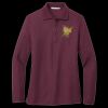 Women's Silk Touch Long Sleeve Polo Thumbnail