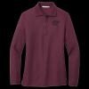 Women's Silk Touch Long Sleeve Polo Thumbnail
